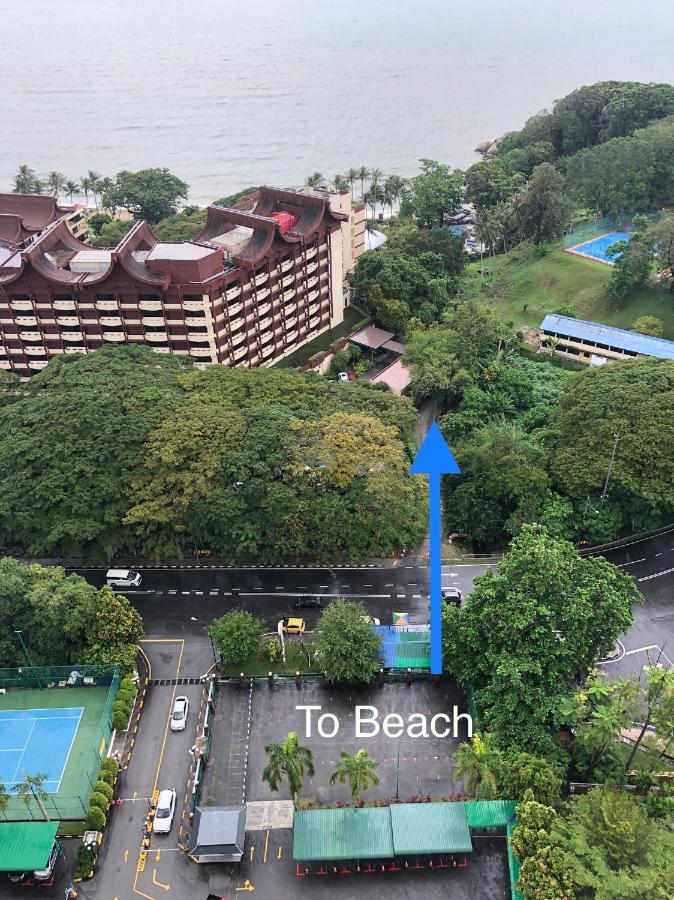 Beach Resort 7 Home Stay Sri Sayang Apartment Batu Ferringhi 3Bedroom Luaran gambar